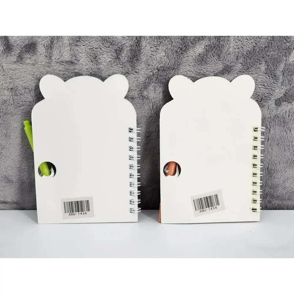 2 Spiral Pocket Notebook/Pen Ice Cream 4x5.5